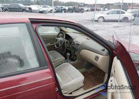 2002 Nissan Sentra Gxe из США, поврежденный, VIN 3N1CB51D62L693235
